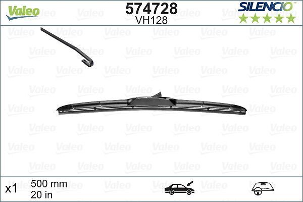 TOYOTA SORENTO/SOUL/CR-Z/LAND CRUISER 2009- SILECEK SÜPÜRGESI 76630SZTG01 VALEO
