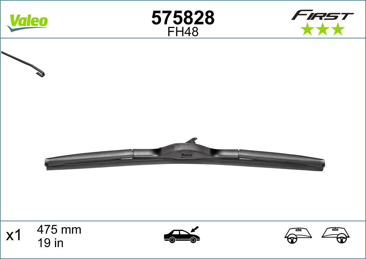 NISSAN NAVARA 06- SILECEK SÜPÜRGESI 6000614981 VALEO