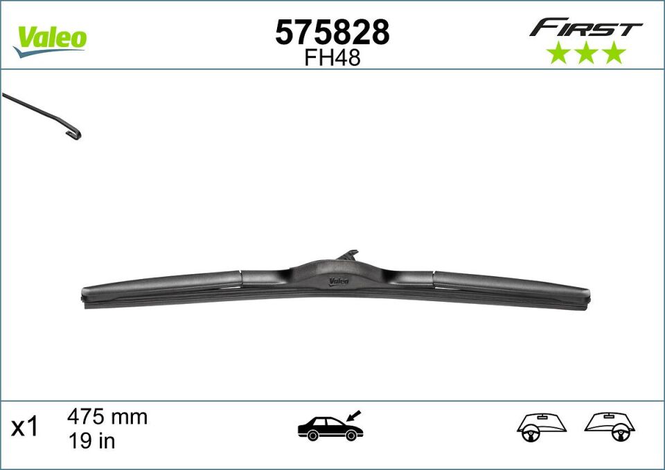 NISSAN NAVARA 06- SILECEK SÜPÜRGESI 6000614981 VALEO