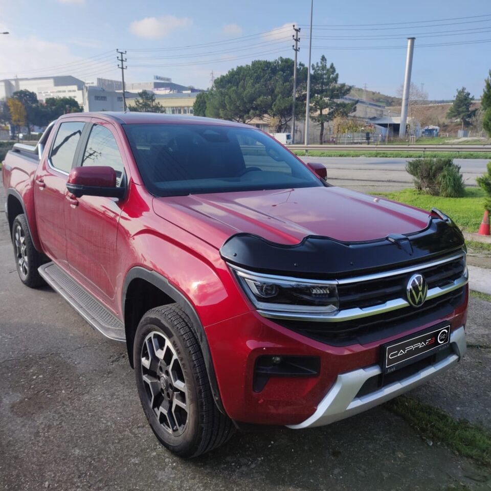 Volkswagen Amarok 2023- Yılı ve Sonrası Uyumlu Yarasa Kaput Rüzgarlığı