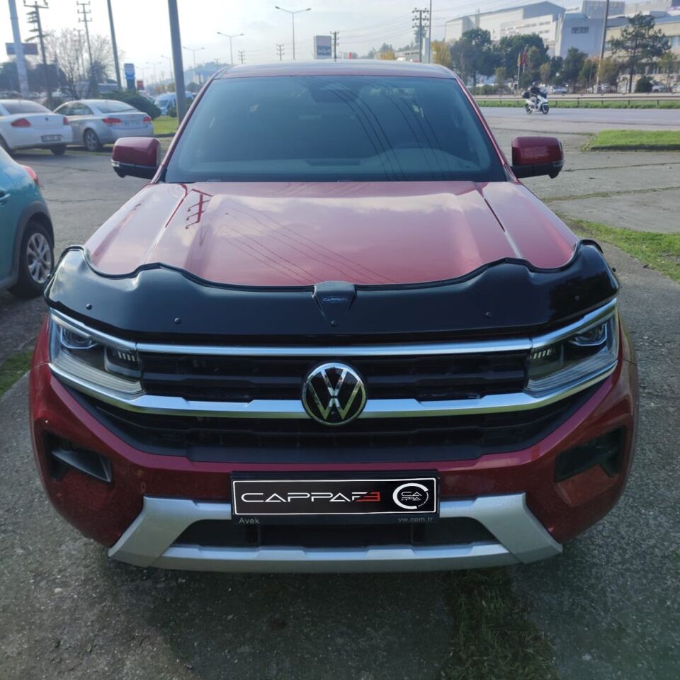Volkswagen Amarok 2023- Yılı ve Sonrası Uyumlu Yarasa Kaput Rüzgarlığı