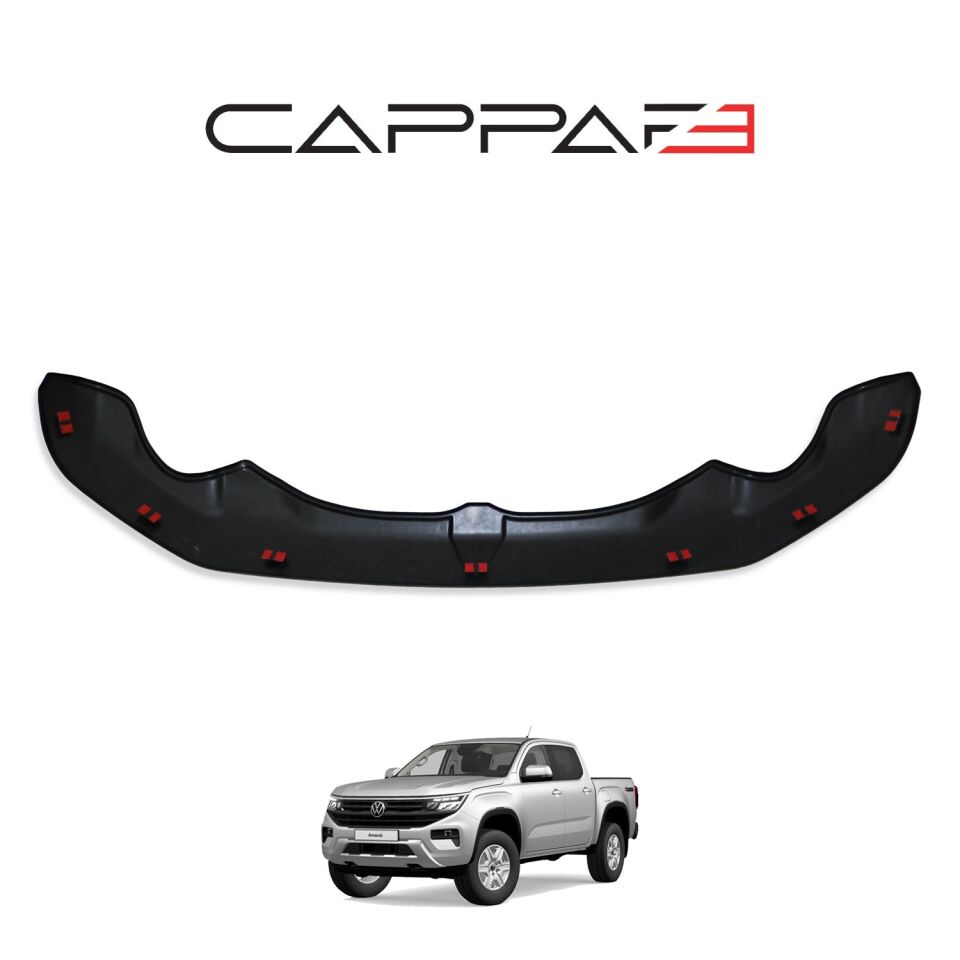 Volkswagen Amarok 2023- Yılı ve Sonrası Uyumlu Yarasa Kaput Rüzgarlığı