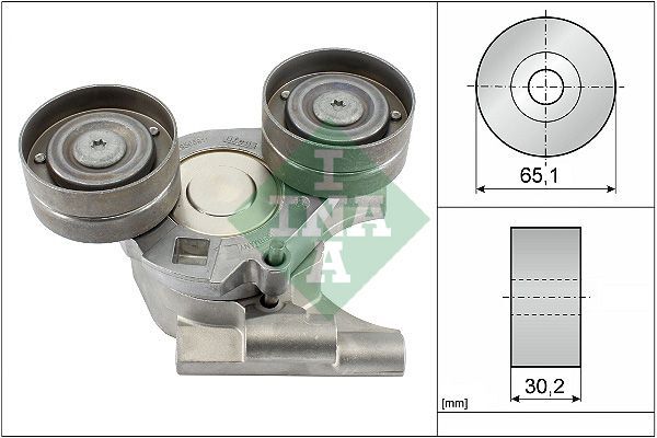 FORD TRANSIT V-347/V-363/RANGER 11- V KAYIS GERGI RULMANI BK3Q 6A228 BH INA