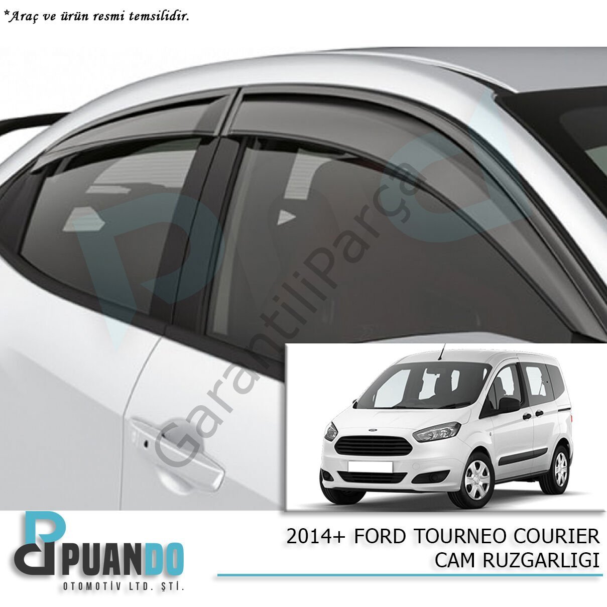 2014+ FORD TOURNEO COURIER CAM RUZGARLIGI