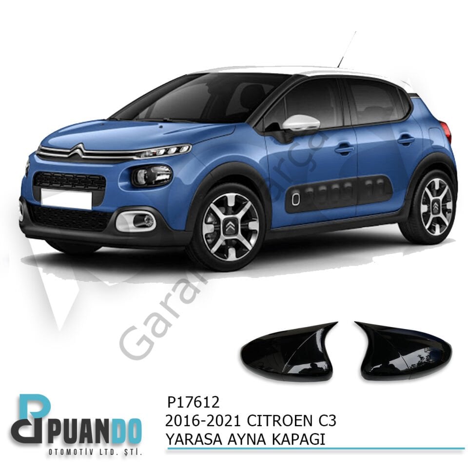 2016-2021 CITROEN C3 BATMAN YARASA AYNA KAPAGI P.B