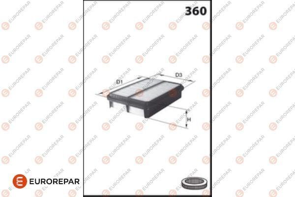 DAEWOO LEGANZA 98-02 HAVA FILTRESI 96351225 EUROREPAR