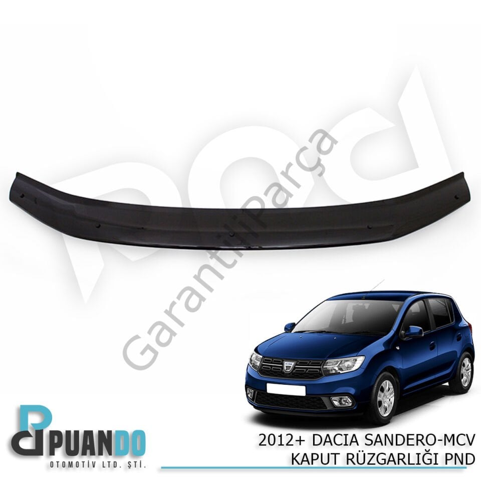 2012+ DACIA SANDERO-MCV KAPUT RUZGARLIGI PND