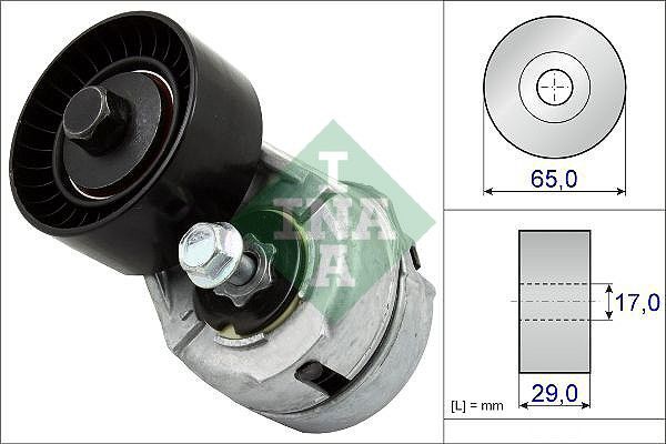 FIAT MAREA/BRAVO/BRAVA/ALFA 145-146-147-155-156 96- V KAYIS GERGISI KOMPLE 46406204 INA
