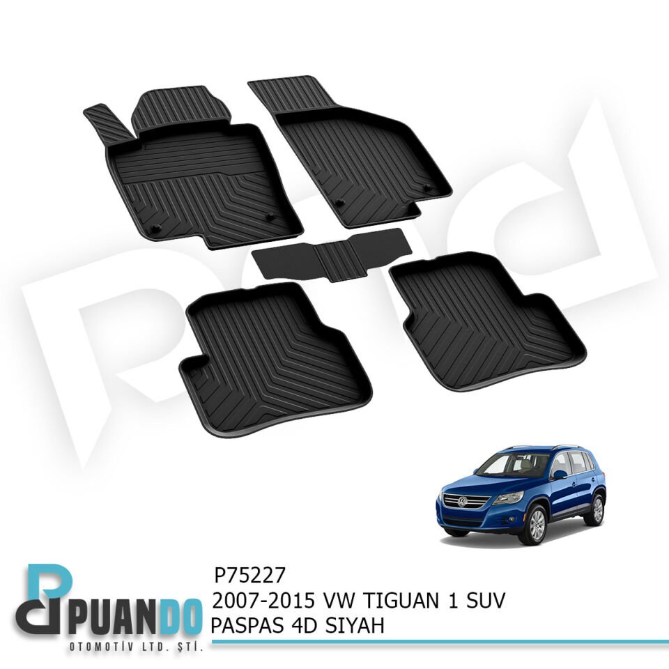 2007-2015 VW TIGUAN 1 SUV PASPAS 4D SIYAH