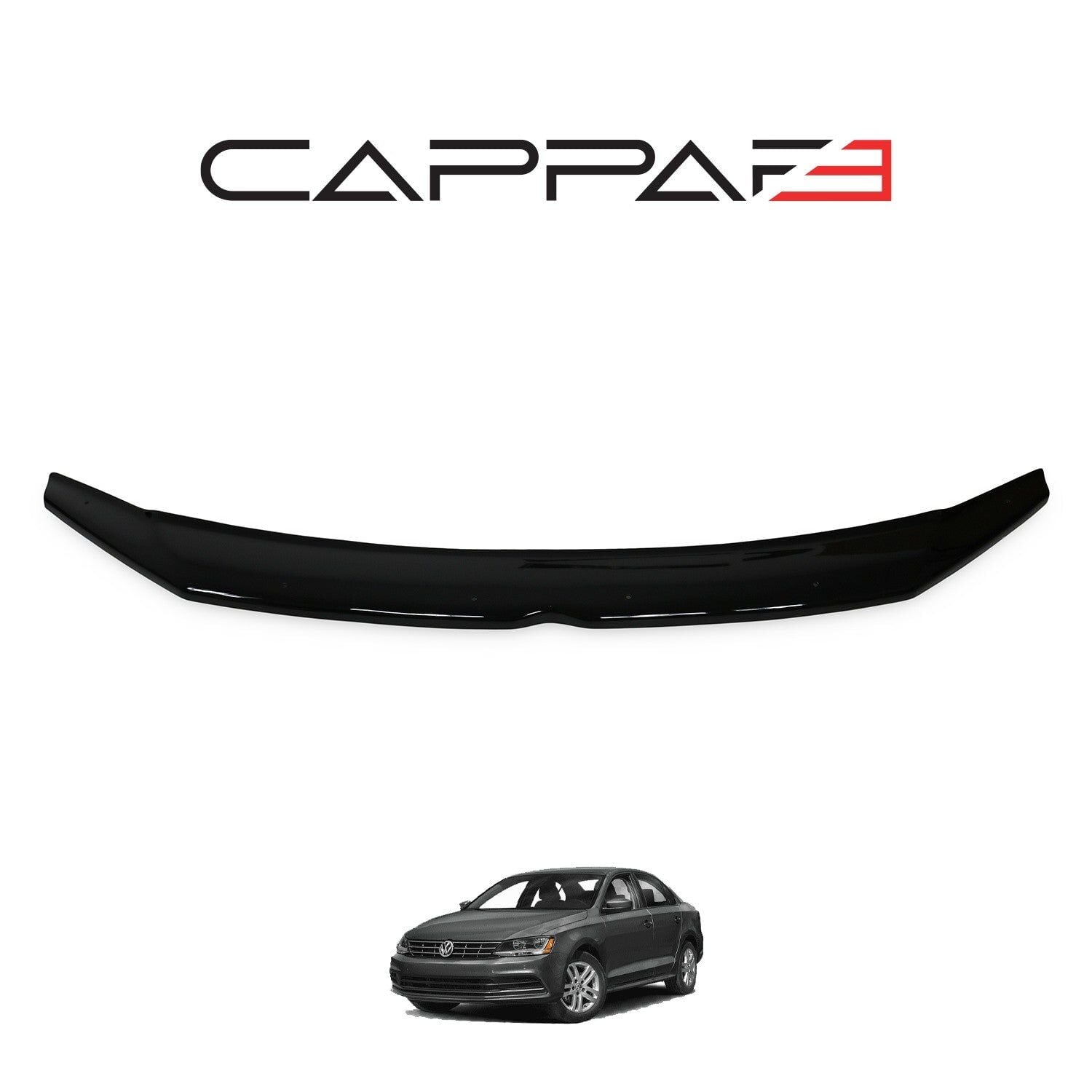 Volkswagen Jetta 2011-2019 Yıl Aralığı Uyumlu Kaput Rüzgarlığı 4mm