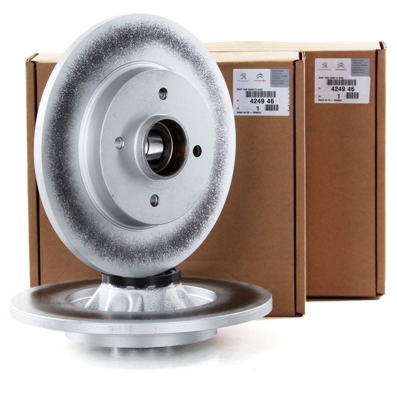 PEUGEOT PARTNER TEPEE/2008/3008/308/308 SW/5008 08- FREN DISKI ARKA OE-PSA 2'li Paket