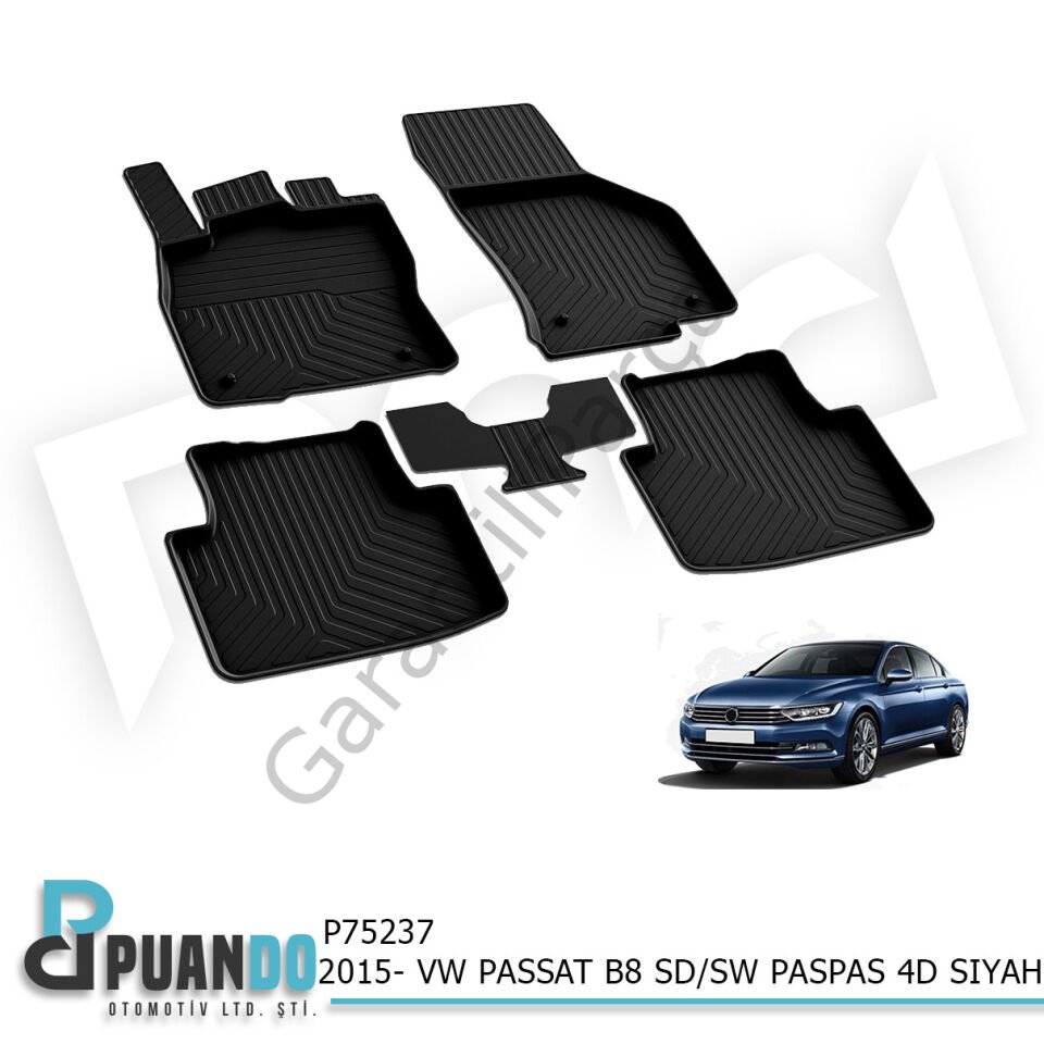 2015- VW PASSAT B8 SD/SW PASPAS 4D SIYAH