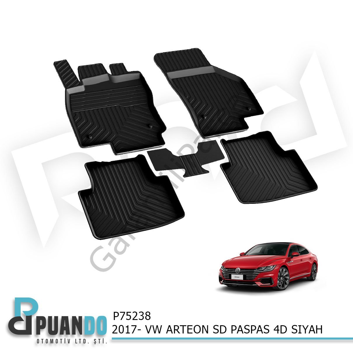 2017- VW ARTEON SD PASPAS 4D SIYAH