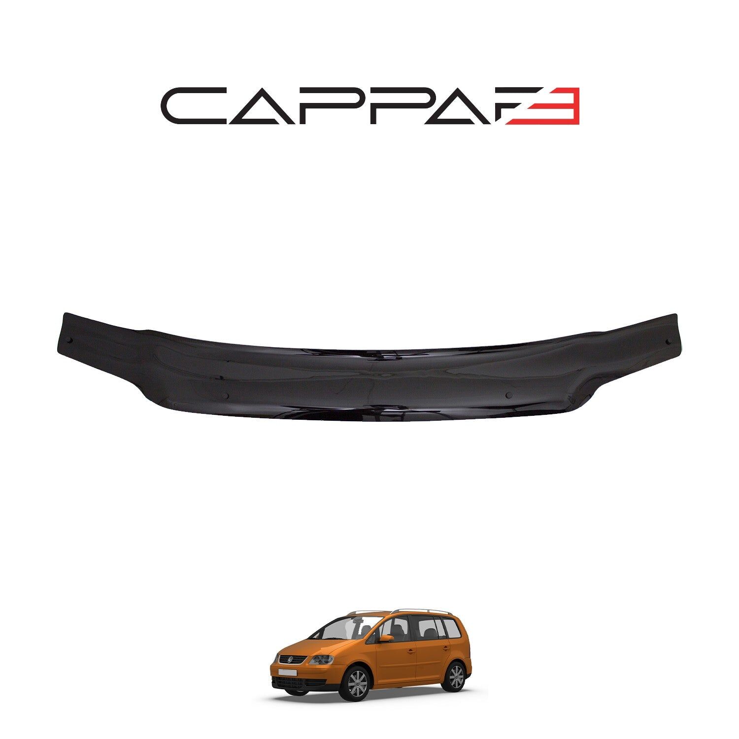 Volkswagen Touran 2003-2006 Yıl Aralığı Uyumlu Kaput Rüzgarlığı 4mm