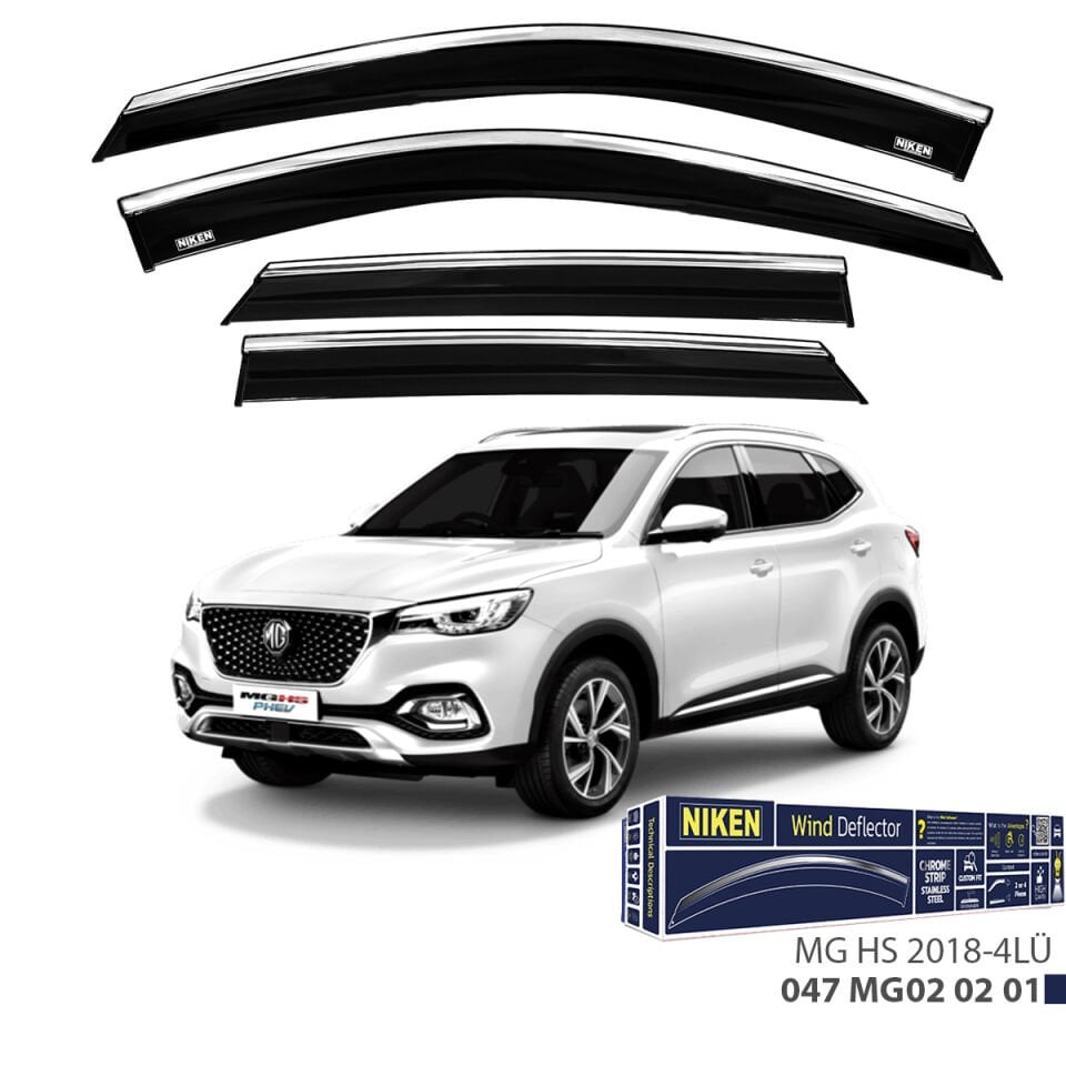 TOYOTA YARIS CROSS 2021- KROMLU CAM RÜZGARLIĞI 4LÜ