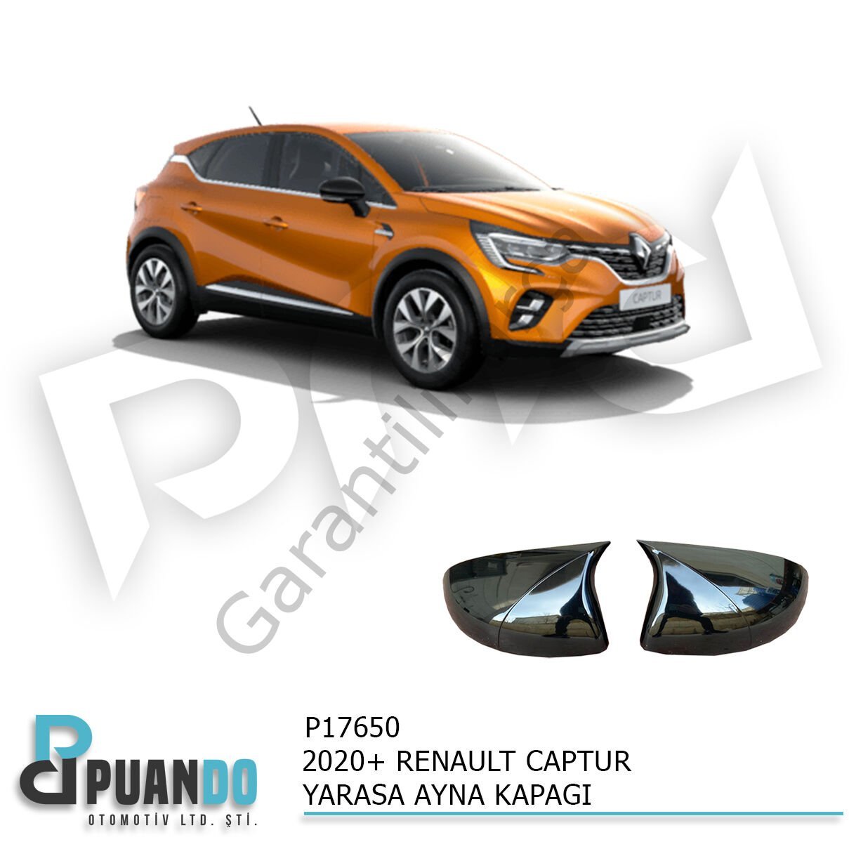 2020+ RENAULT CAPTUR BATMAN YARASA AYNA KAPAGI P.B