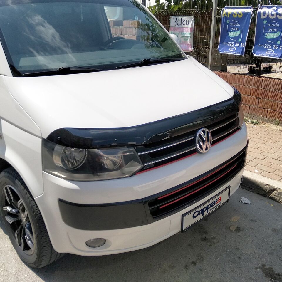 Volkswagen Transporter T5 2009-2014 Yıl Aralığı Uyumlu Kaput Rüzgarlığı 4mm