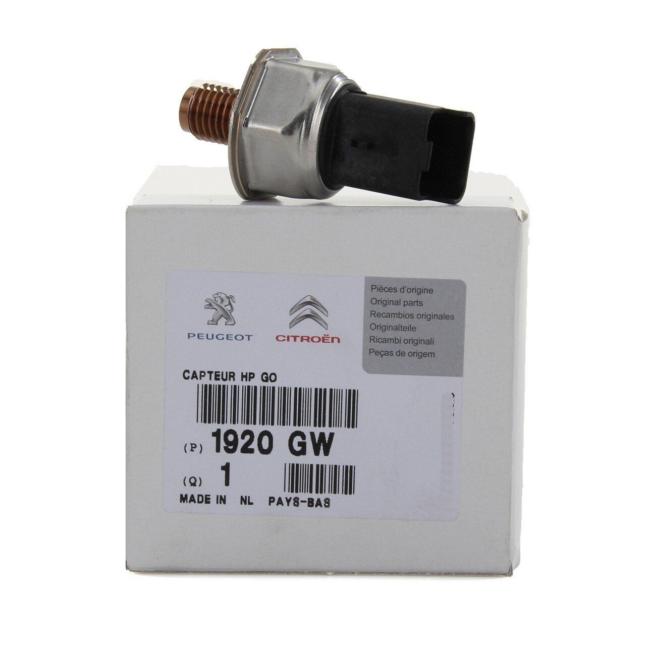 PEUGEOT 206/207/307/308/PARTNER/FOCUS 03- ENJEKTÖR BASINÇ VALFI 3M5Q 9D280 AC OE-PSA