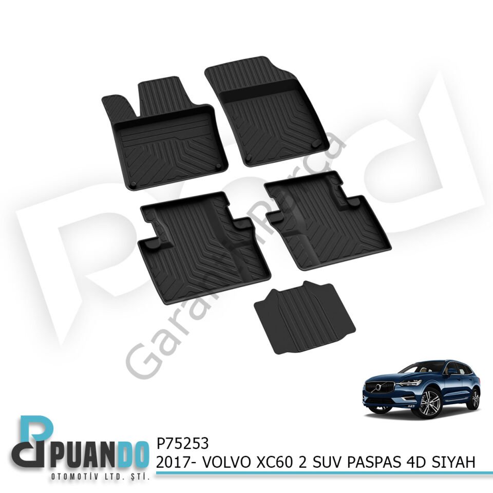 2017- VOLVO XC60 2 SUV PASPAS 4D SIYAH