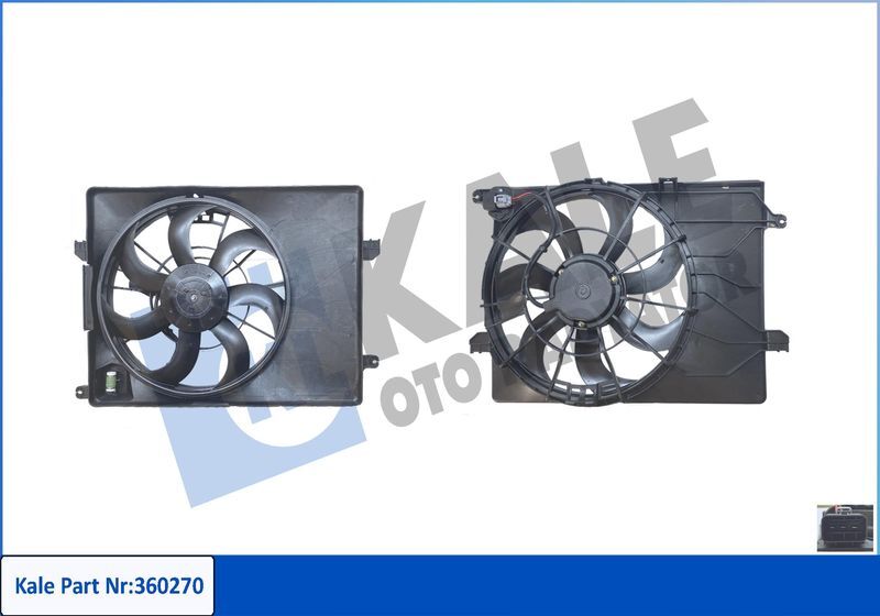 HYUNDAI IX35/TUCSON 10-15 RADYATÖR FANI 253802S500 KALE
