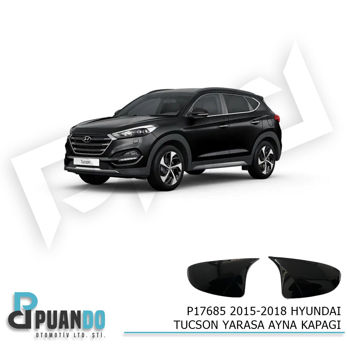 2015-2017 HYUNDAI TUCSON YARASA AYNA KAPAGI