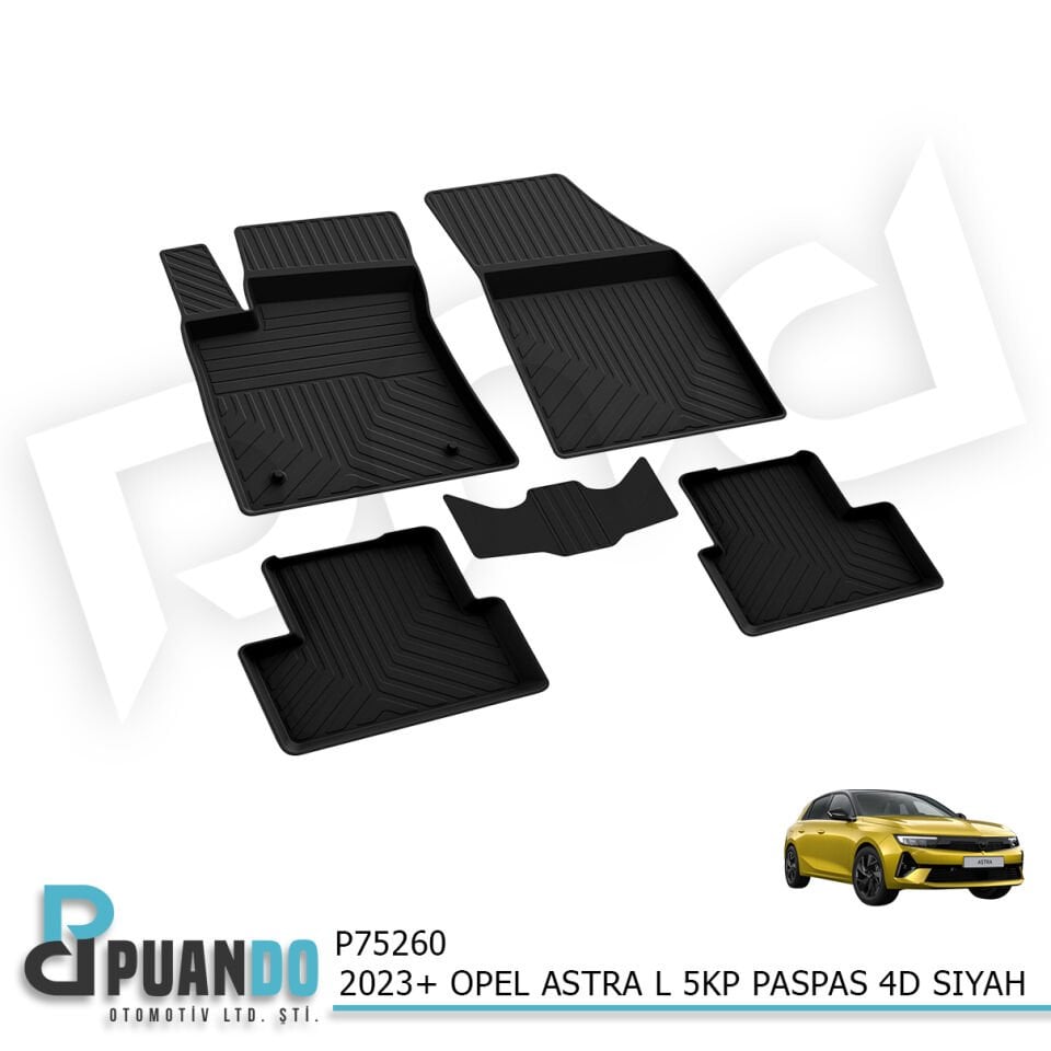 2023+ OPEL ASTRA L 5KP PASPAS 4D SIYAH