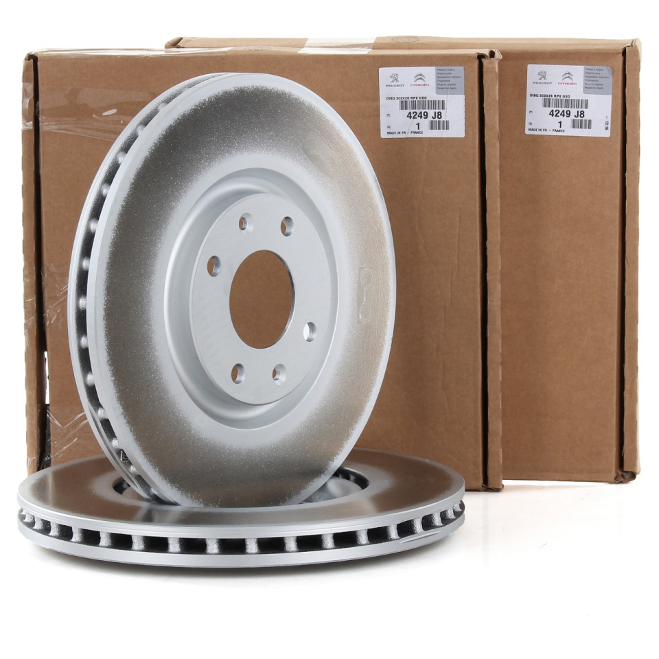 PEUGEOT 308 / 3008 / 5008 / DS4 / C4 (C41) 07- FREN DISKI ÖN OE-PSA 2'li Paket