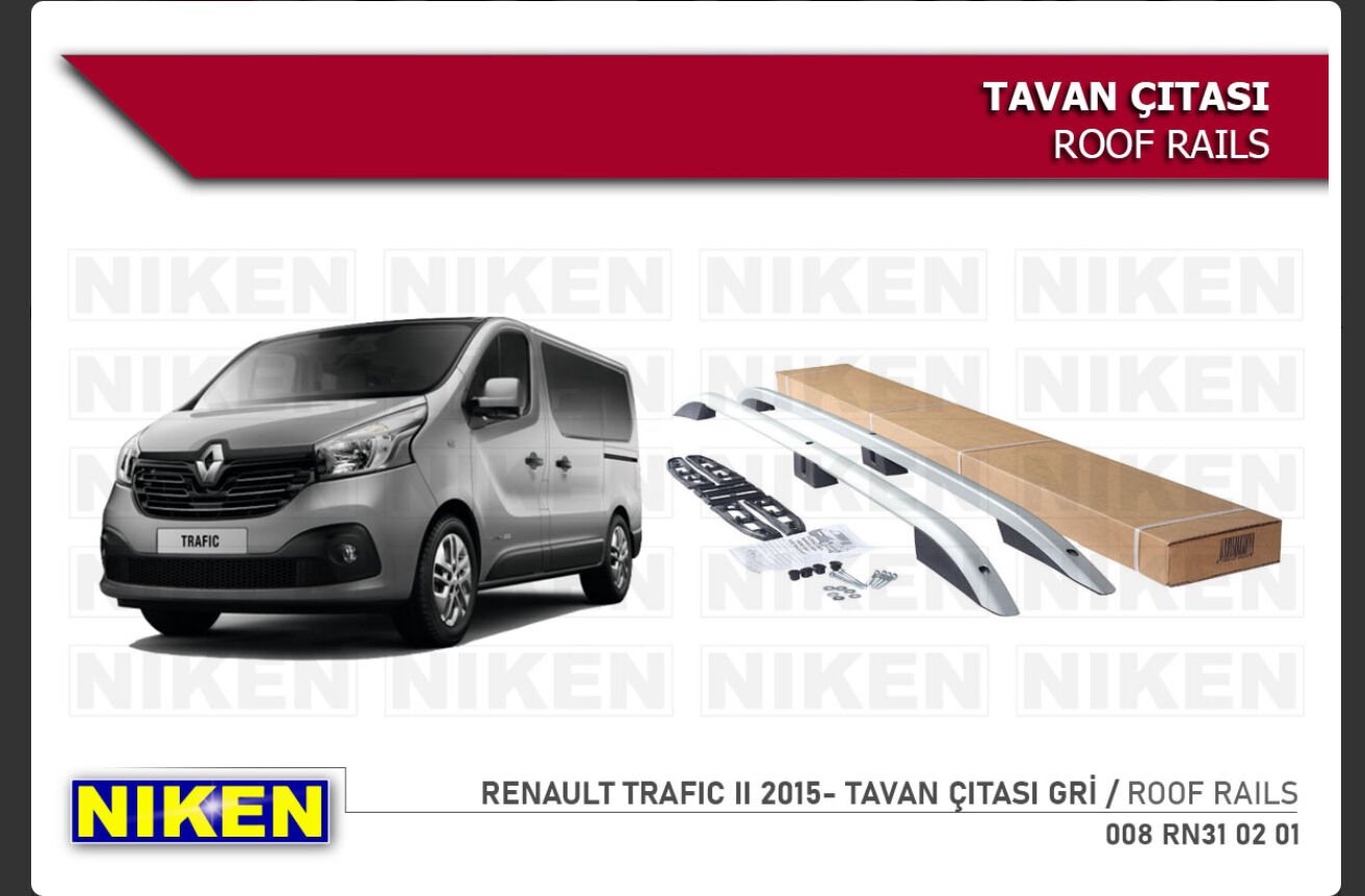 TAVAN ÇITASI TRAFIC 2 UZUN GRİ