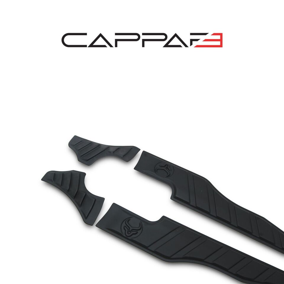 Mitsubishi L200 2019- Yılı ve Sonrası Uyumlu Yarasa Kapı Kaplama 6 Parça