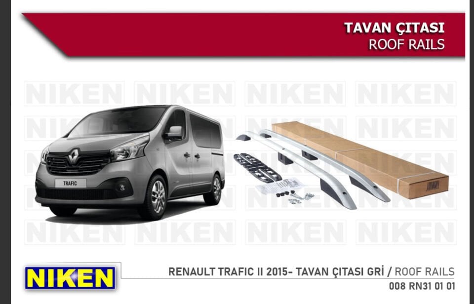 TAVAN ÇITASI TRAFIC 2 KISA GRİ