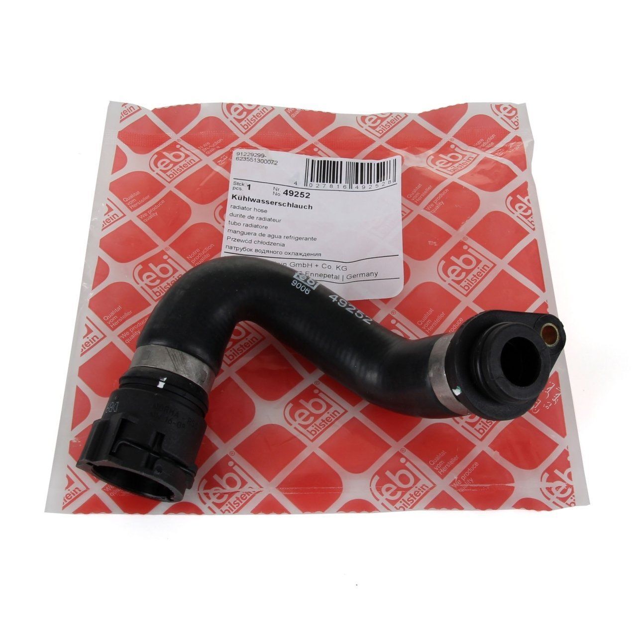 BMW E81-E87-E88-E46-E90-E91-X3-E83-LCI 00-10 RADYATÖR HORTUMU 11537572158 FEBI