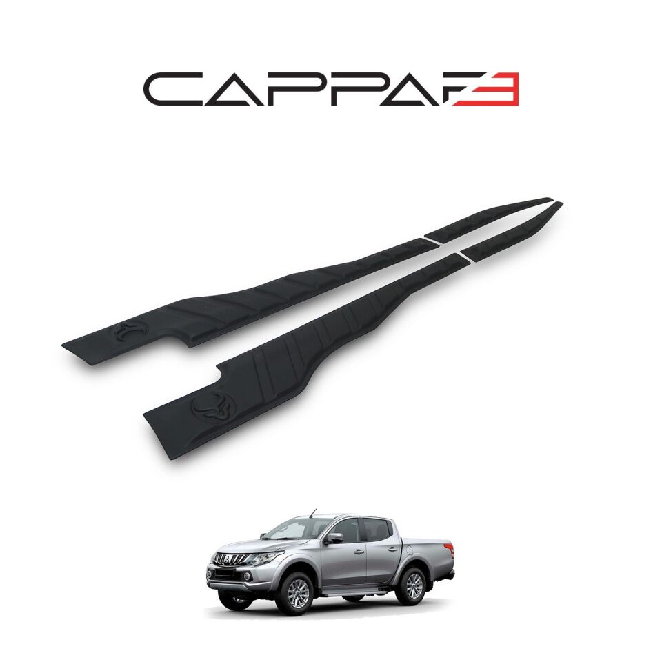 Mitsubishi L200 2015-2019 Yıl Aralığı Uyumlu Yarasa Kapı Kaplama 4 Parça