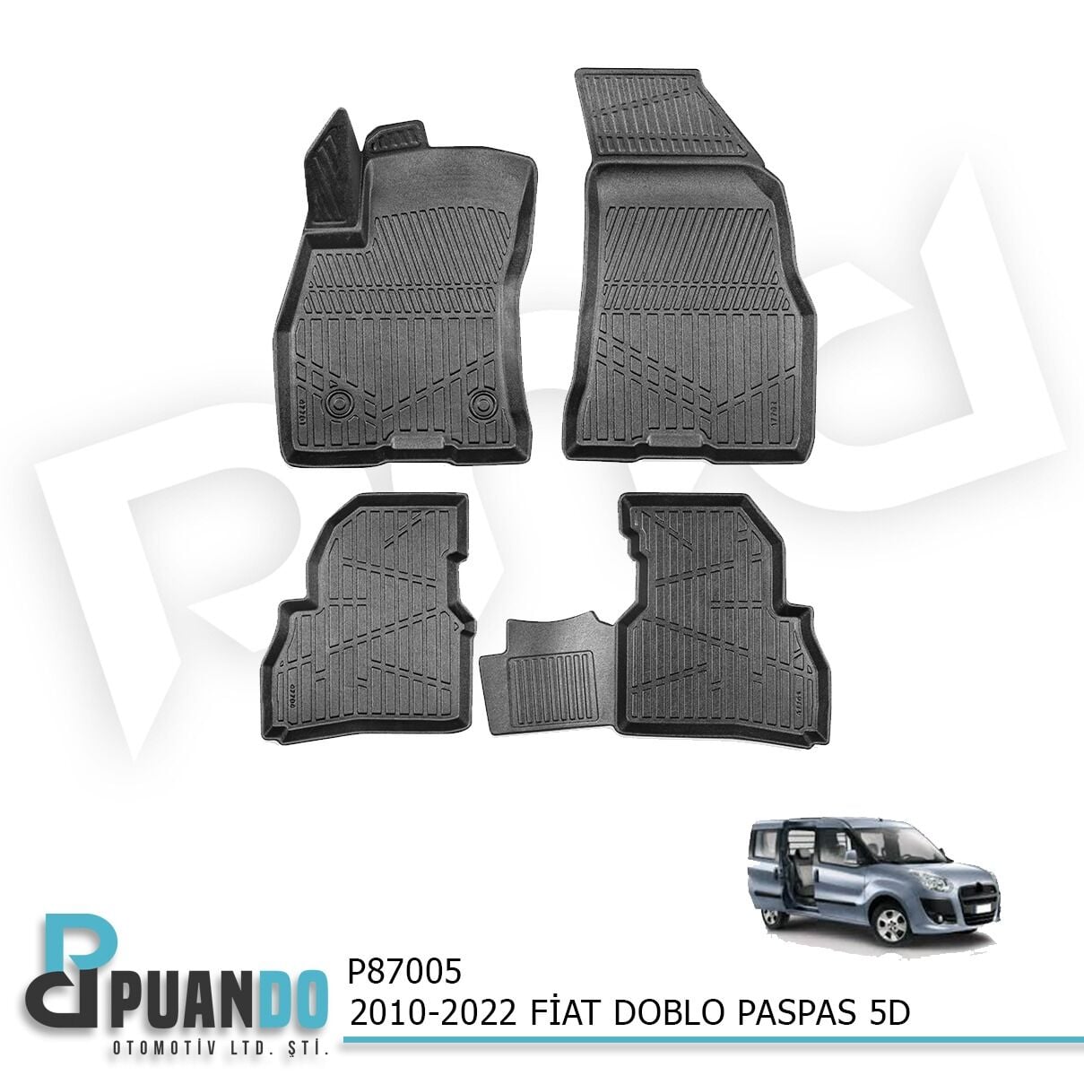 2010-2022 FIAT DOBLO PASPAS 5D