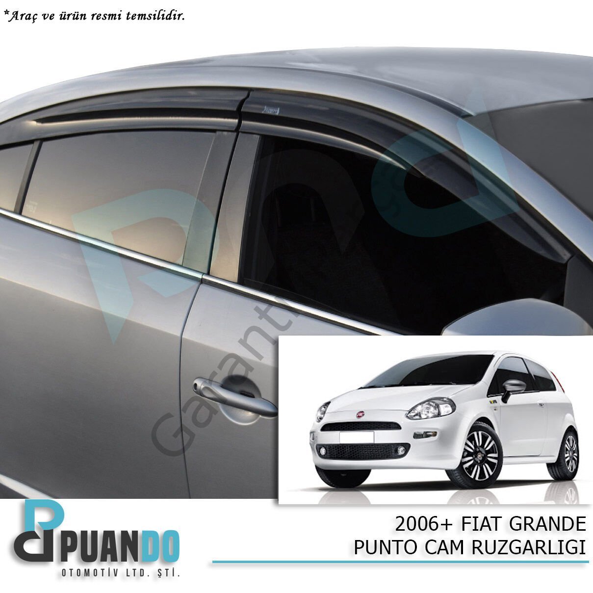 2006+ FIAT GRANDE PUNTO CAM RUZGARLIGI