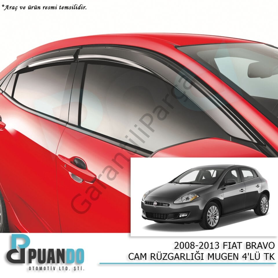 2008-2013 FIAT BRAVO CAM RUZGARLIGI MUGEN 4LU TK
