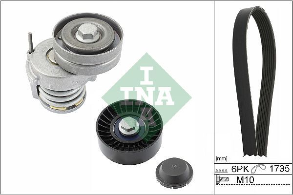 OPEL VECTRA C ZAFIRA B ASTRA H 04- V KAYIS GERGI RULMANI 6340572 INA