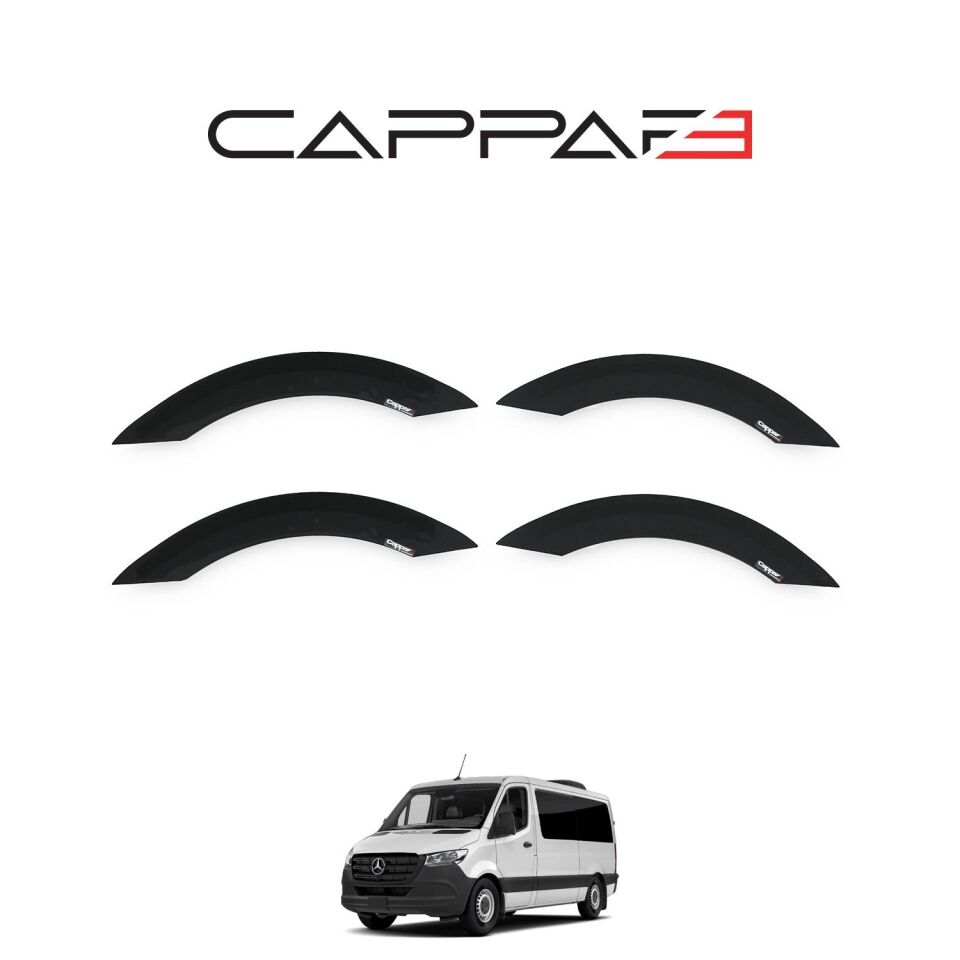 Mercedes Sprinter 2018- Yılı ve Sonrası Uyumlu Çamurluk Dodik 4 Parça