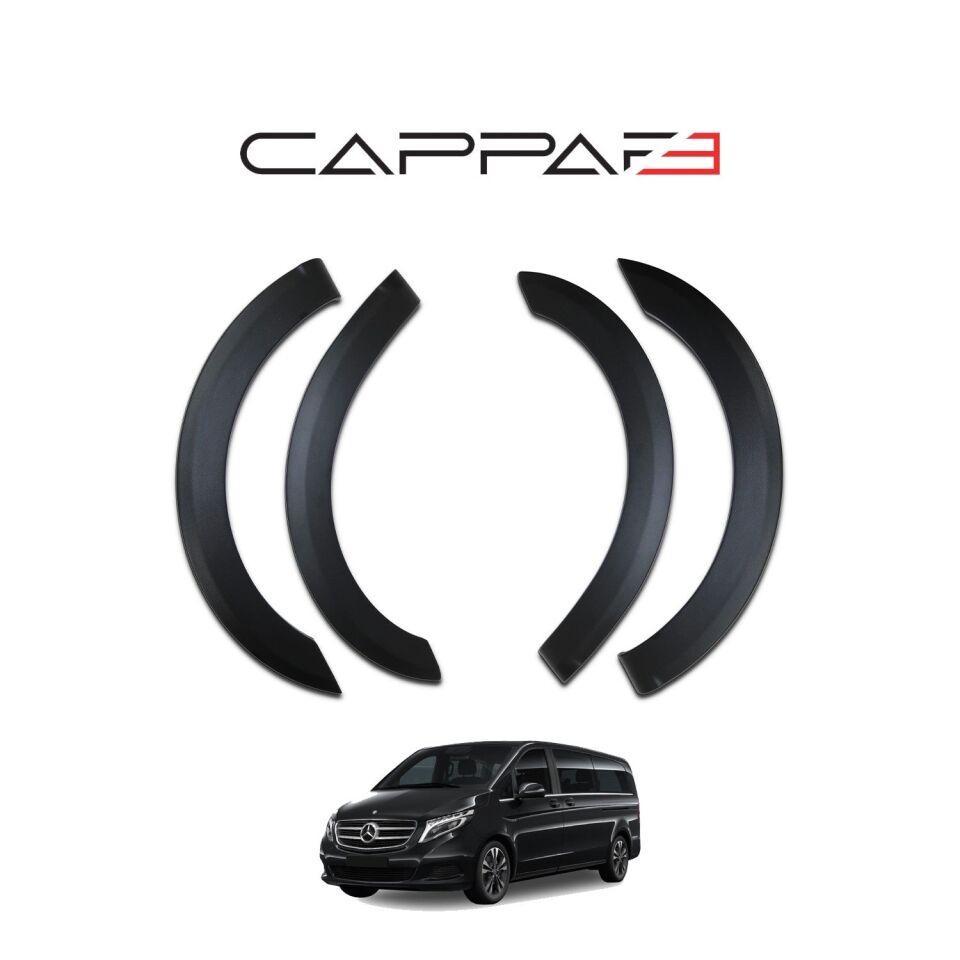 Mercedes V-Class 2019- Yılı ve Sonrası Uyumlu Çamurluk Dodik 8 Parça