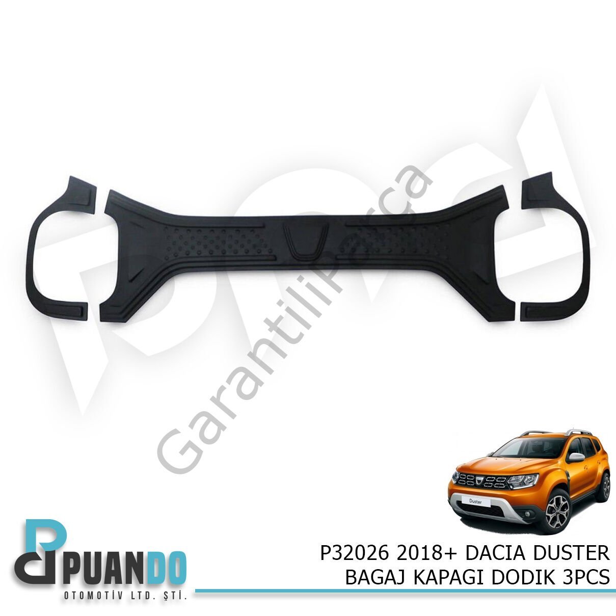 2018+ DACIA DUSTER BAGAJ KAPAGI DODIK 3PCS