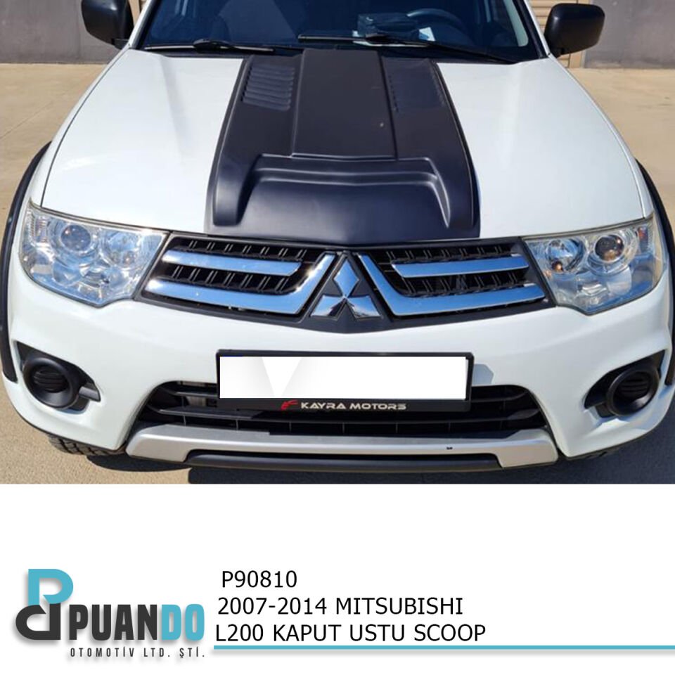 2007-2014 MITSUBISHI L200 KAPUT USTU SCOOP