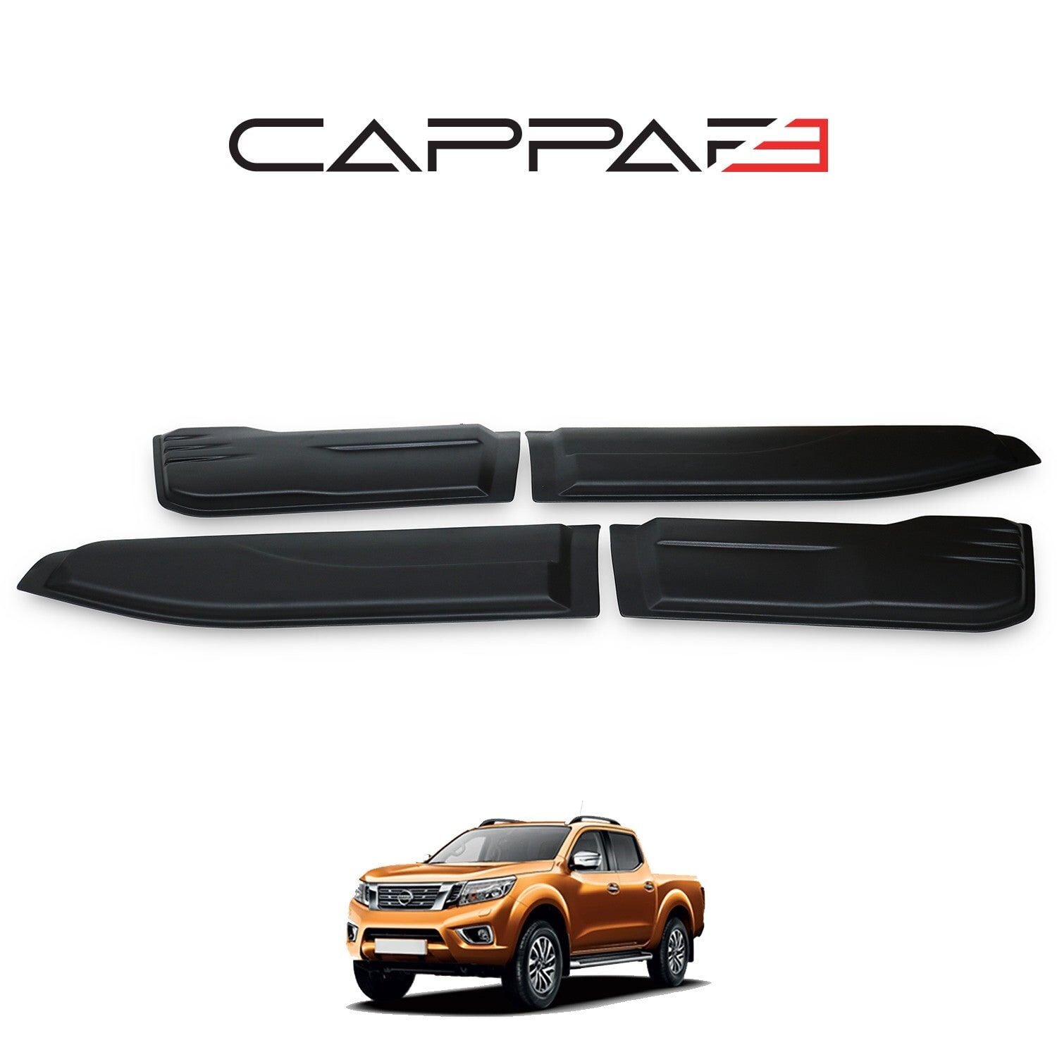Nissan Navara 2016-2021 Yıl Aralığı Uyumlu Set 4 Prç. Kapı Kaplama Dodik