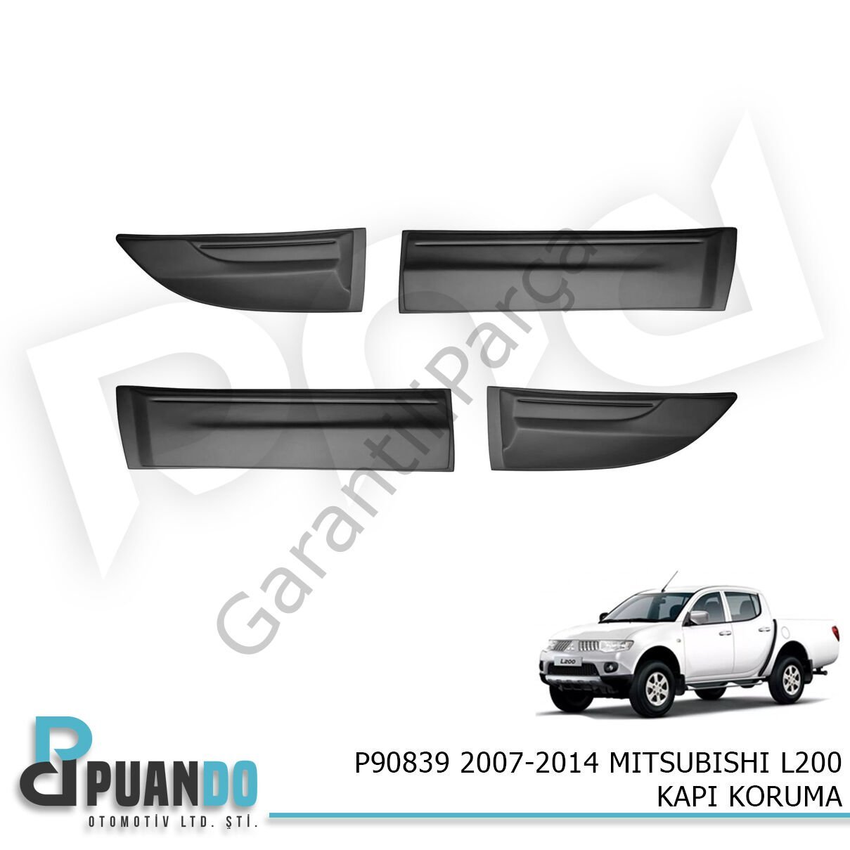 2007-2014 MITSUBISHI L200 KAPI KORUMA