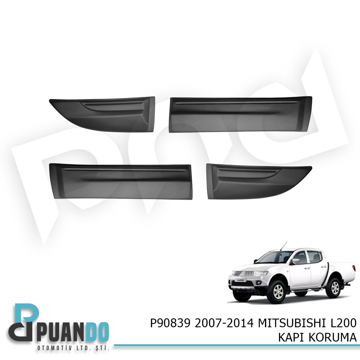 2007-2014 MITSUBISHI L200 KAPI KORUMA