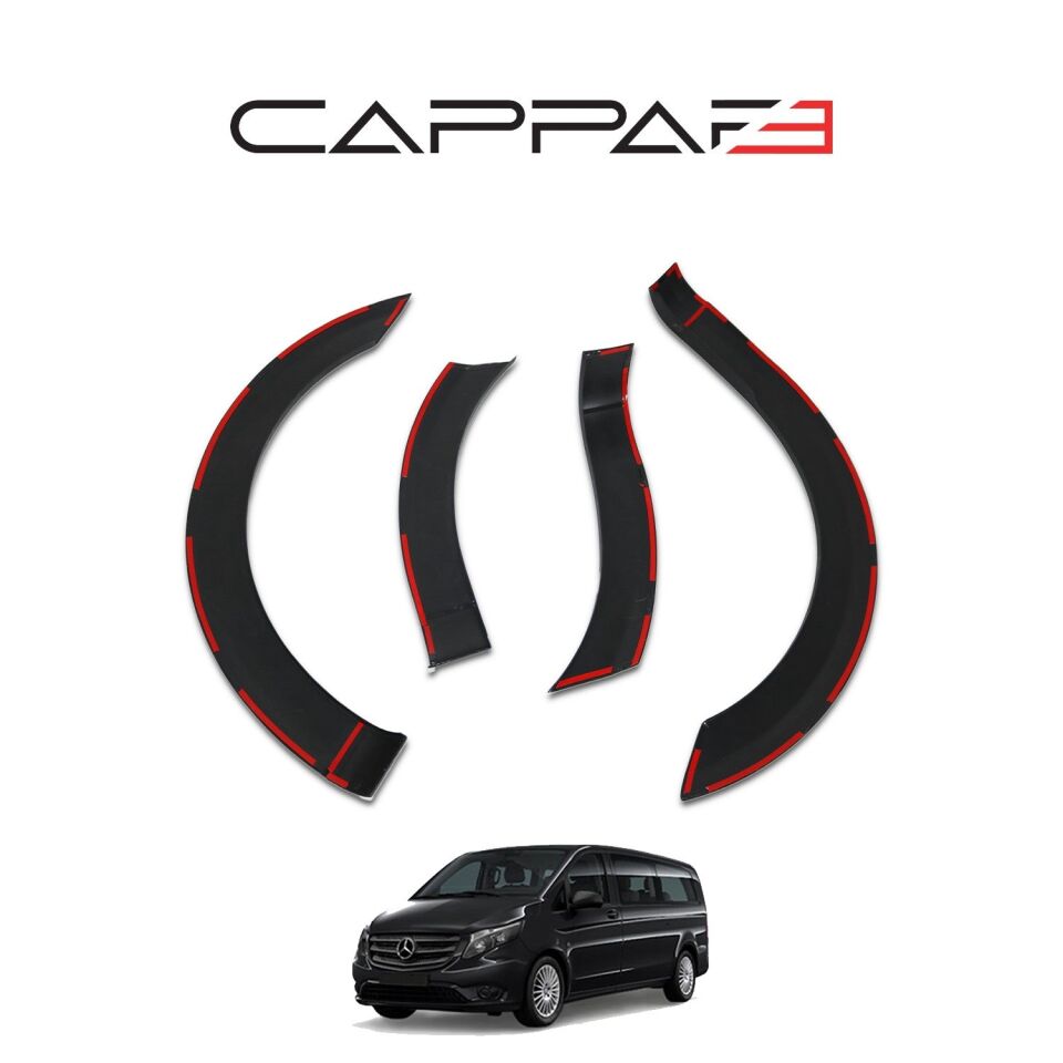 Mercedes Vito 2015-2020 Yıl Aralığı Uyumlu Çamurluk Dodik 8 Parça