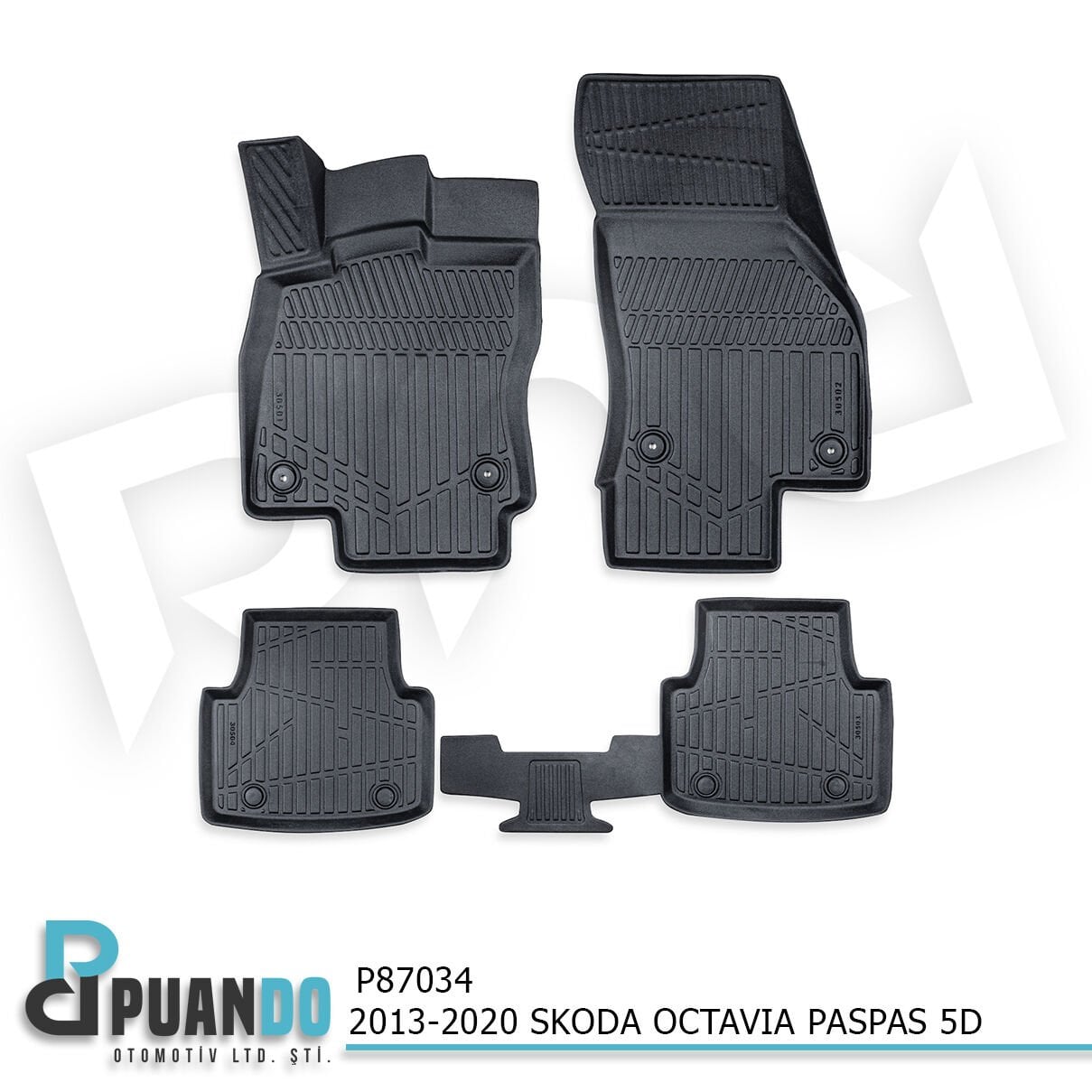 2013-2017 SKODA OCTAVIA PASPAS 5D