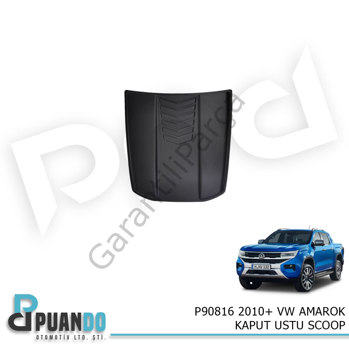 2010+ VW AMAROK KAPUT USTU SCOOP