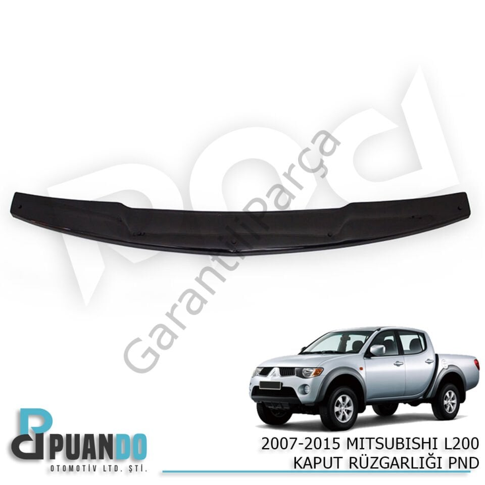 2007-2015 MITSUBISHI L200 KAPUT RUZGARLIGI PND