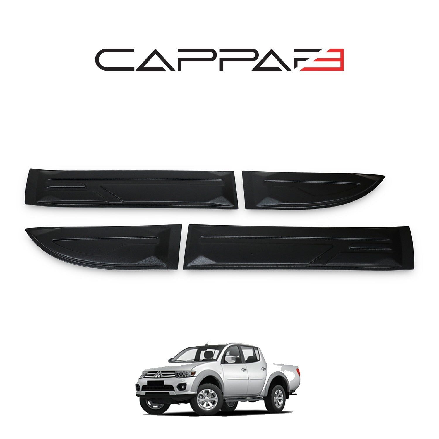 Mitsubishi L200 2007-2015 Yıl Aralığı Uyumlu Kapı Dodik 4 Parça