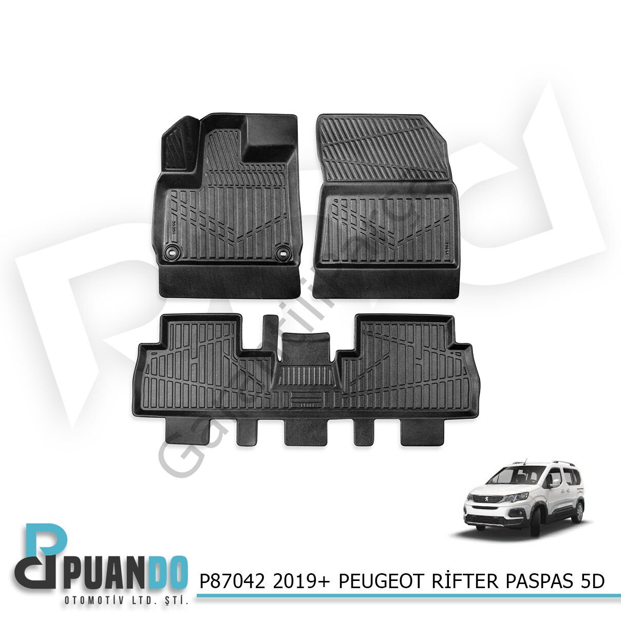 2019+ PEUGEOT RIFTER PASPAS 5D