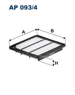 FIAT FREEMONT /CHRYSLER 11- HAVA FILTRESI K68091843AA FILTRON